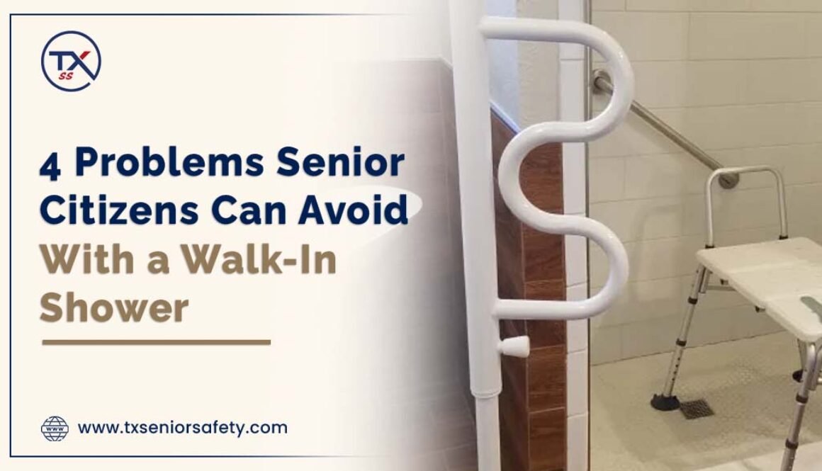 4 problems senior citizens can avoid with a walk in shower