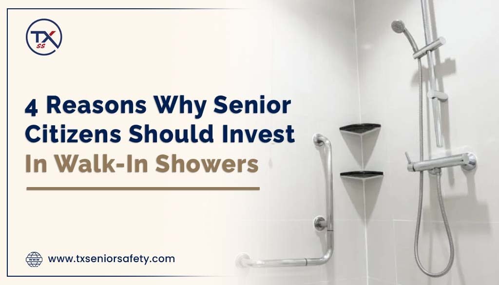 4 reasons why senior citizens should invest in walk in showers