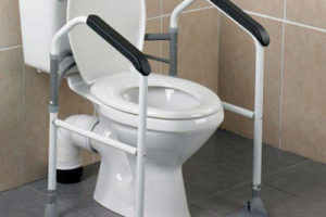Toilet Safety Rails for the Handicapped