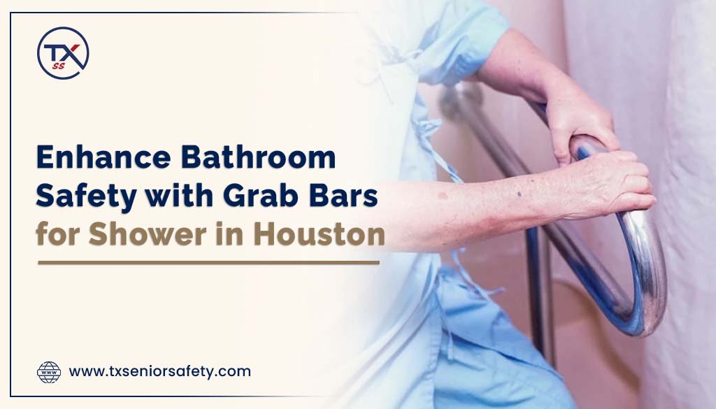 enhance bathroom safety with grab bars for shower in houston