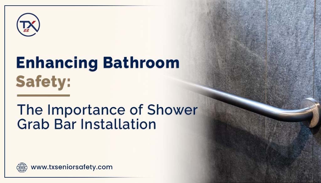 enhancing bathroom safety the importance of shower grab bar installation