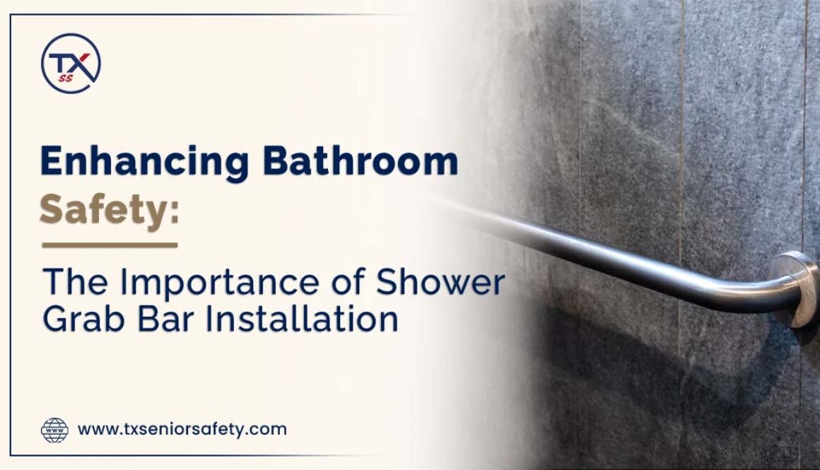 enhancing bathroom safety the importance of shower grab bar installation