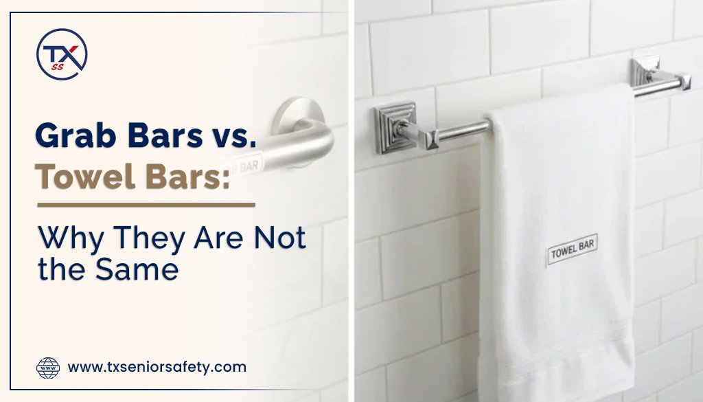 grab bars vs. towel bars