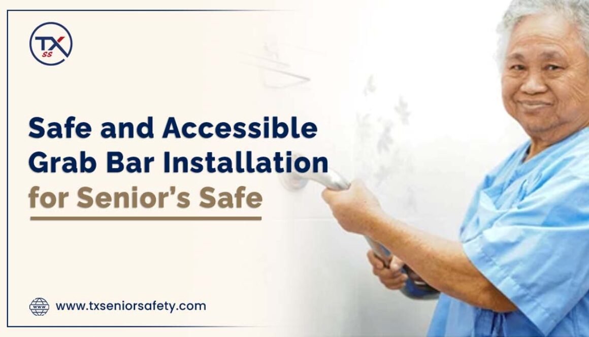 safe and accessible grab bar installation for senior’s safe