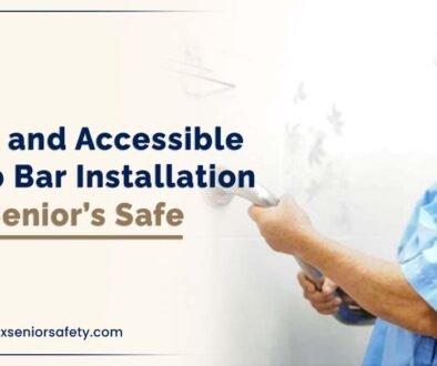 safe and accessible grab bar installation for senior’s safe