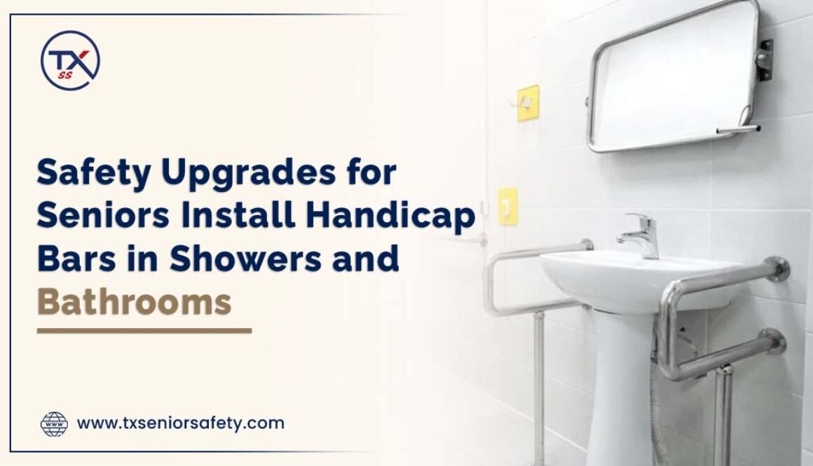 safety upgrades for seniors install handicap bars in showers and bathrooms
