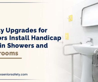 safety upgrades for seniors install handicap bars in showers and bathrooms