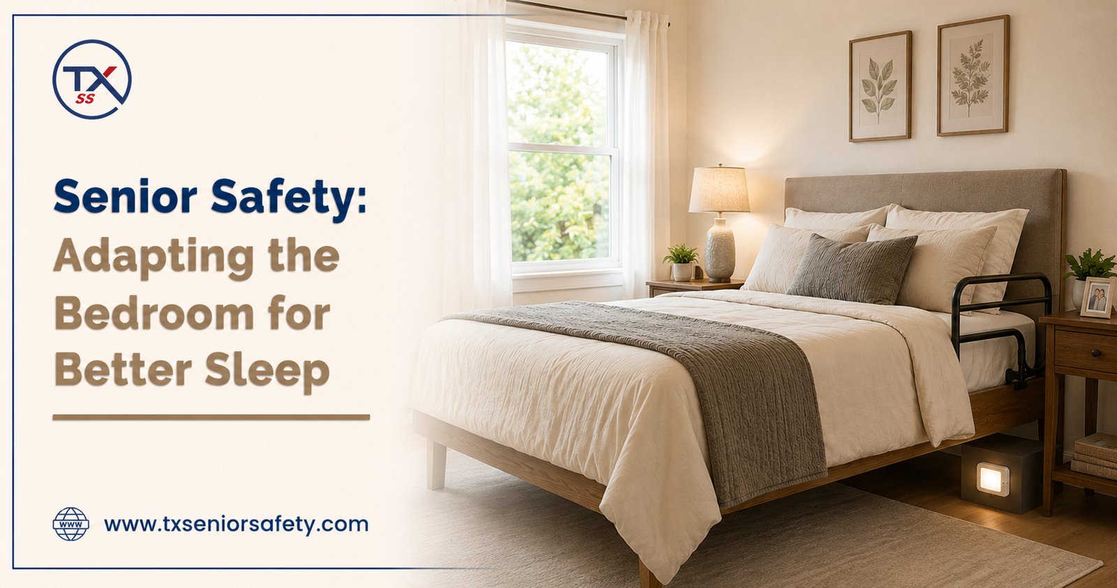 senior safety adapting the bedroom for better sleep