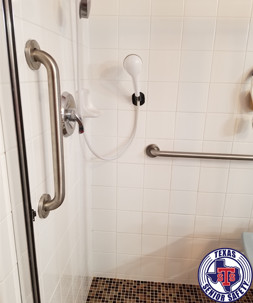 Houston, TX • Shower Grab Bar Installers • TX Senior Safety • RN