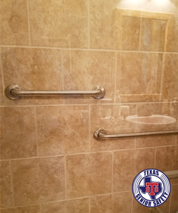 Grab bar installation