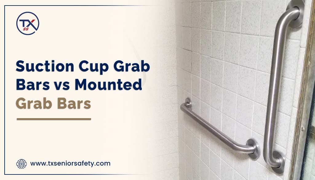 suction cup grab bars vs mounted grab bars