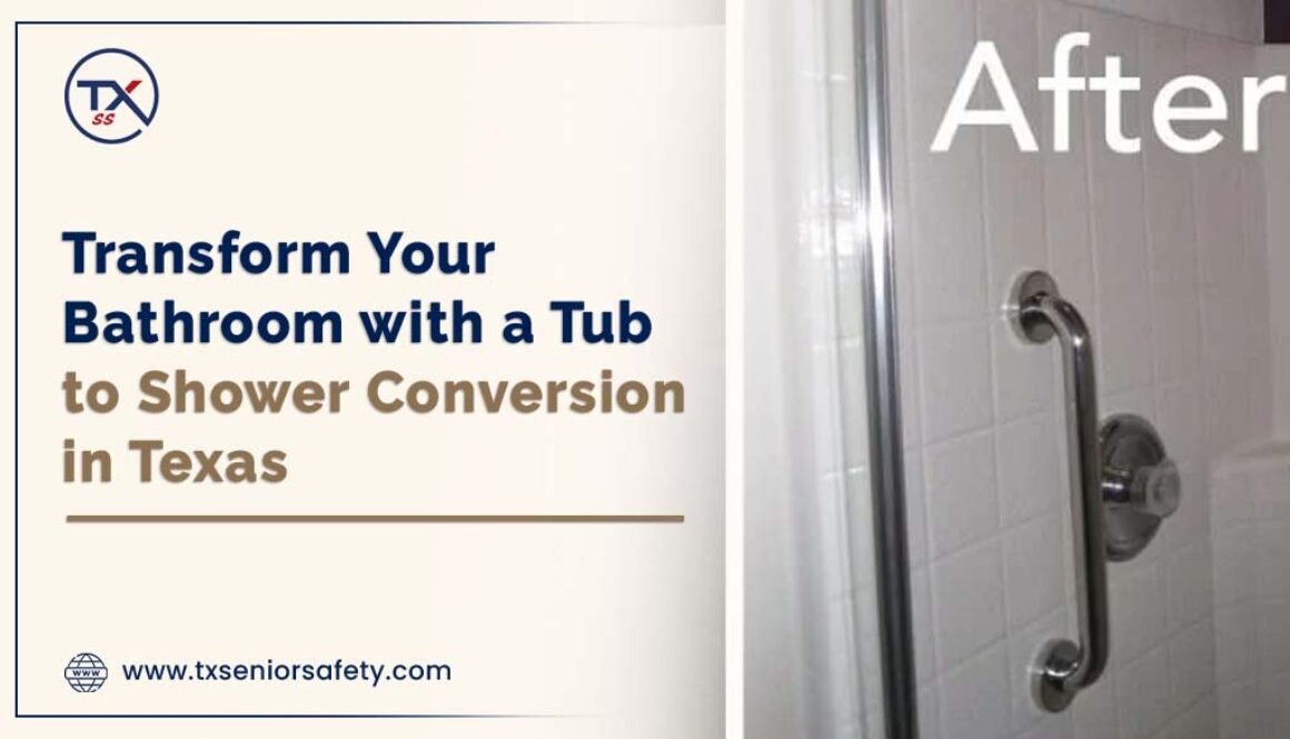 transform your bathroom with a tub to shower conversion in texas