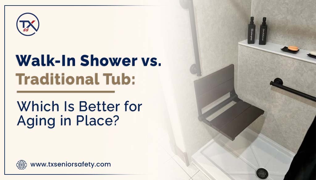 walk in shower